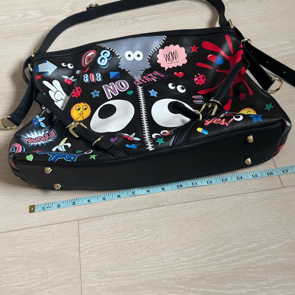 Eye Theme Colorful Graphic Shoulder Bag - Picture 3 of 12